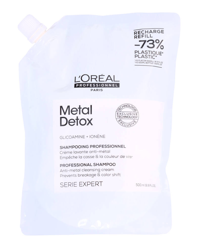 Loreal Metal Detox Shampoo Refill 500 ML Health & Beauty Personal Care Hair Conditioner Beautycos