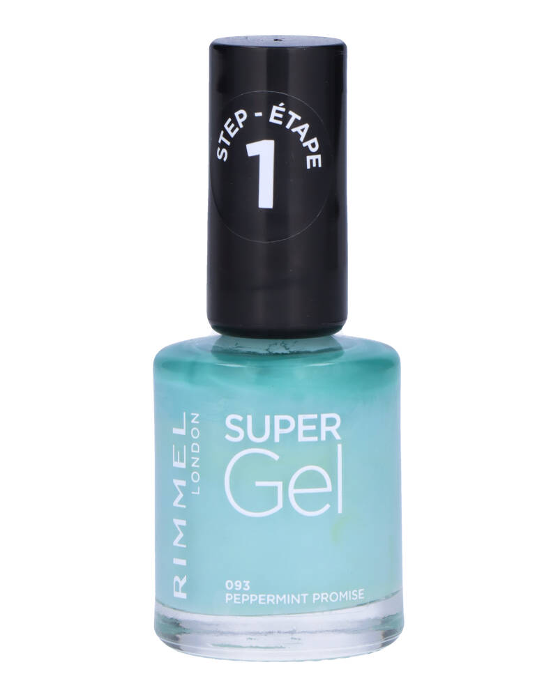 Rimmel London Super Gel Neglelak 093 Peppermint Promise 12 ML Health & Beauty Personal Care Cosmetics Nail Polishes Beautycos