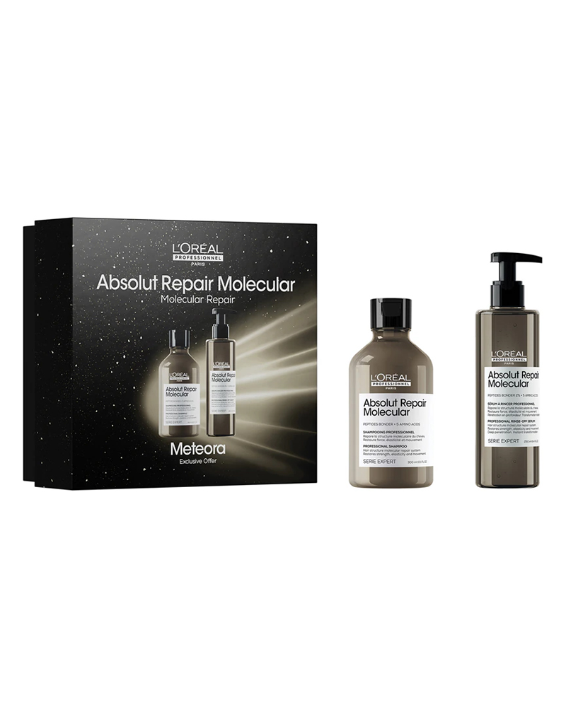 L’oréal Professionnel Absolut Repair Molecular Duo Gift Set 300 ML 2 Stk Health & Beauty Personal Care Hair Shampoo Conditioner Beautycos