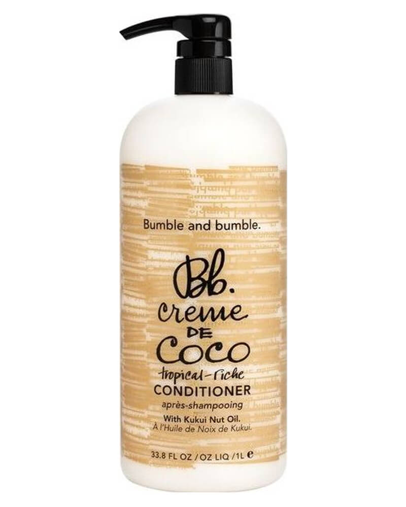 Bumble And Creme De Coco Conditioner 1000 ML Health & Beauty Personal Care Hair Shampoo Conditioners Beautycos