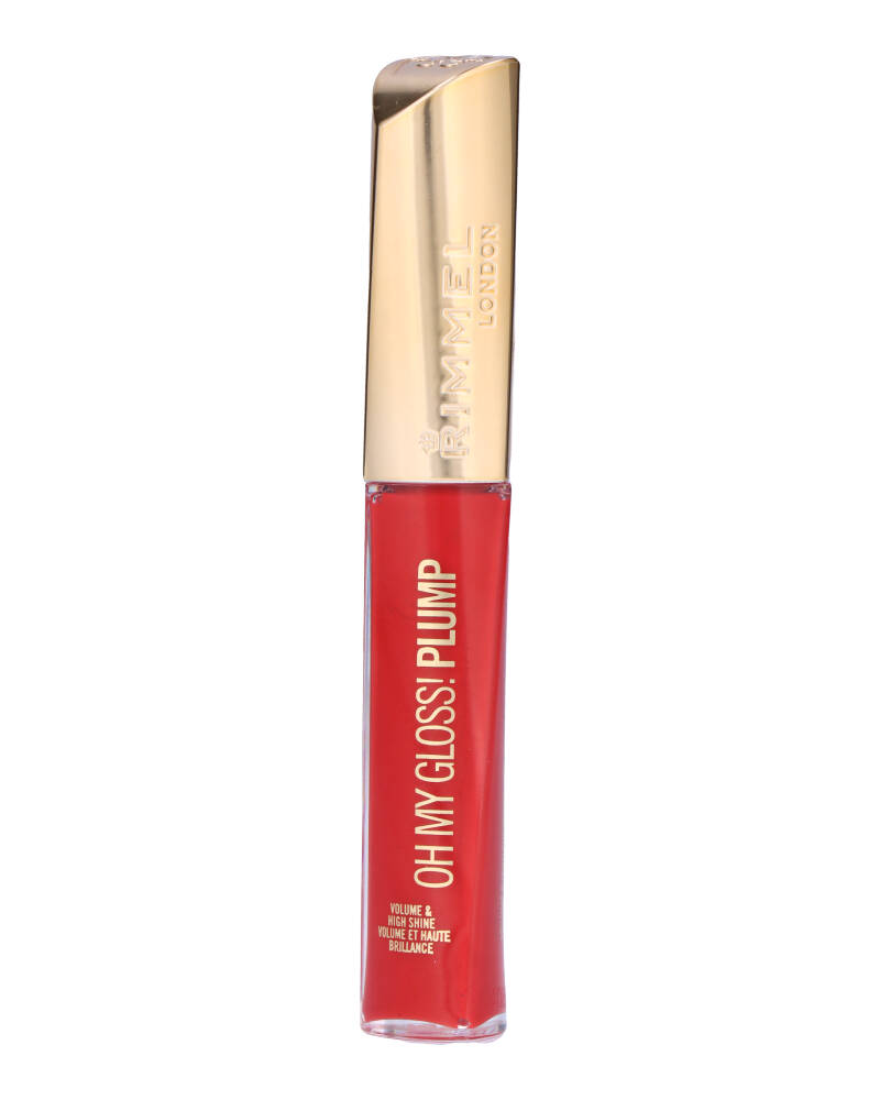Rimmel London Oh My Gloss! Plump 500 Saucy 6 ML Health & Beauty Personal Care Cosmetics Makeup Lip Gloss Beautycos