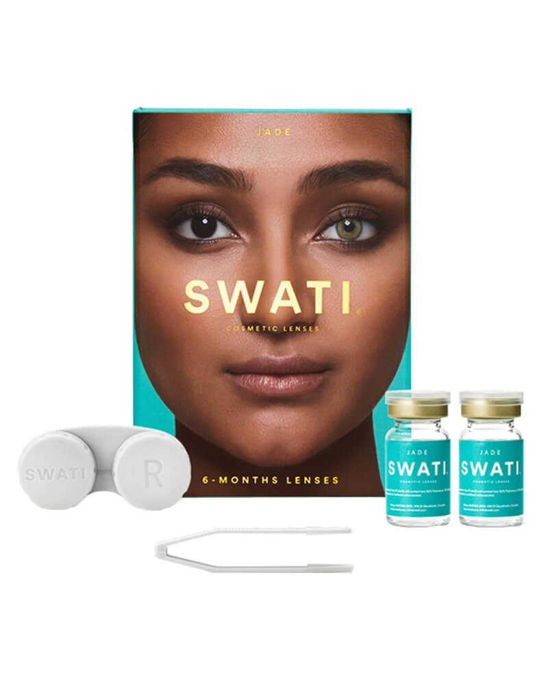 Swati Cosmetics 6 Måneders Kontaktlinser Jade Health & Beauty Personal Care Makeup Eye Beautycos
