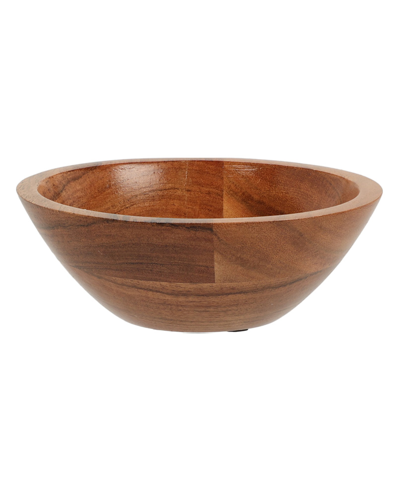 Excellent Houseware Acacia Wood Bowl Home & Garden Kitchen Dining Beautycos
