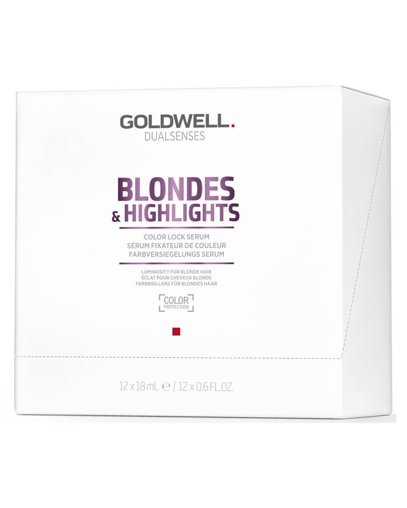 Goldwell Blondes Highlights Color Lock Serum 12 X (U) 18 ML Health & Beauty Personal Care Hair Beautycos