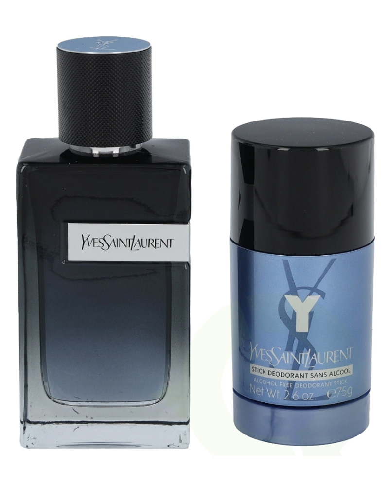 Yves Saint Laurent Y Edp Gift Set 100 ML Arts & Entertainment Party Celebration Giving Wrapping Boxes Tins Beautycos