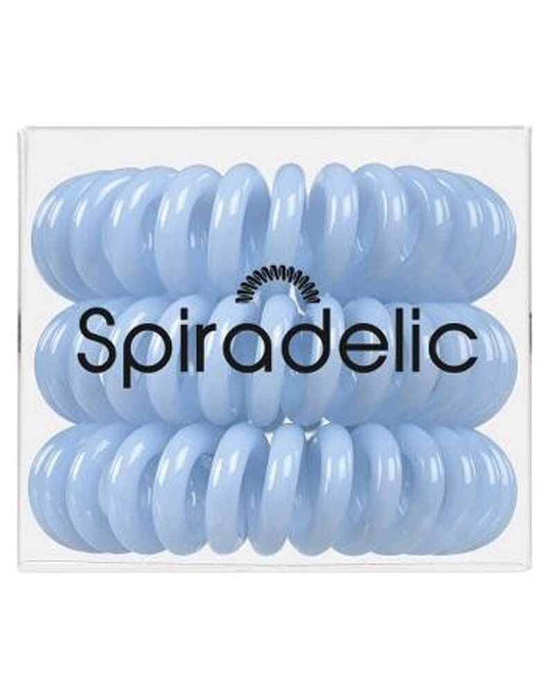 Sibel Spiradelic - Blue (U) Art 660054400 3 Stk Apparel & Accessories Clothing Hair Ponytail Holders Beautycos