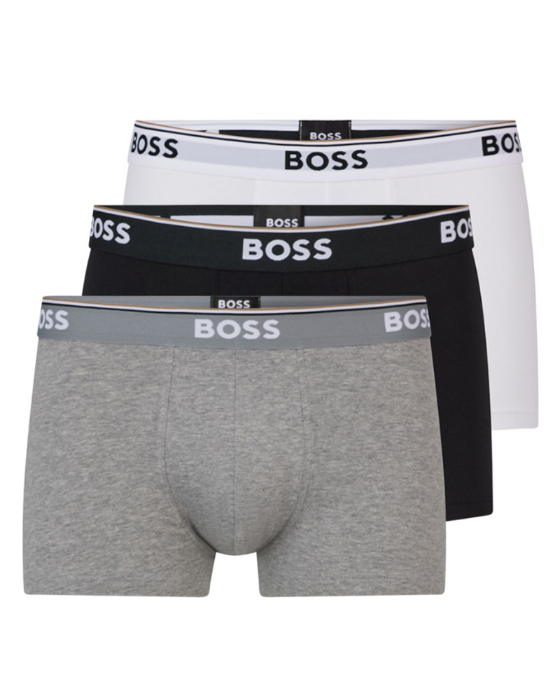 Boss Hugo 3-Pack Boxer Trunks Multi - Str XL 3 Stk Apparel & Accessories Clothing Underwear Socks Beautycos