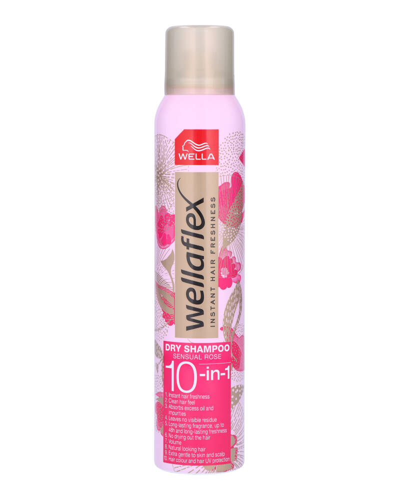 Wella Wellaflex Sensual Rose Dry Shampoo 180 ML Health & Beauty Personal Care Hair Styling Products Beautycos