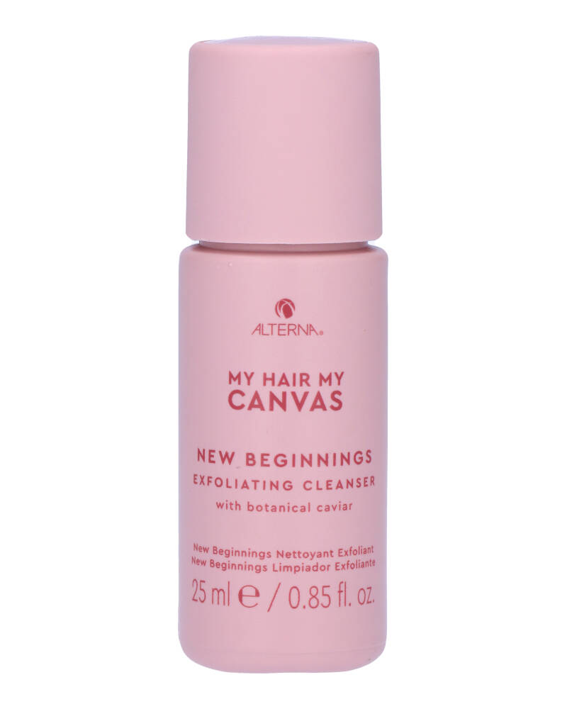Alterna My Hair Canvas New Beginnings Exfoliating Cleanser 25 ML Health & Beauty Personal Care Shampoo Conditioner Conditioners Beautycos