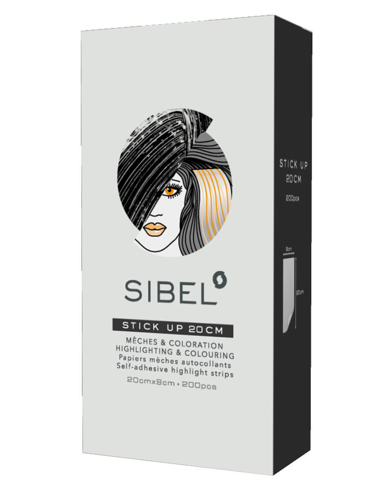 Sibel Self-Adhesive Highlight Strips Ref P002477 200 Stk Health & Beauty Personal Care Hair Coloring Accessories Beautycos