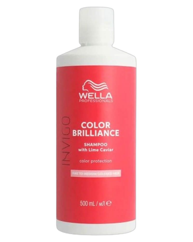 Wella Invigo Color Brilliance Shampoo Fine Normal 500 ML Health & Beauty Personal Care Hair Conditioner Beautycos