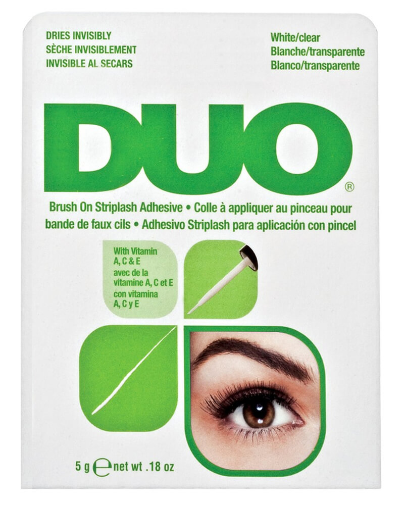 Duo Brush On Striplash Adhesive White Clear Health & Beauty Personal Care Cosmetics Makeup Eye False Eyelashes Beautycos