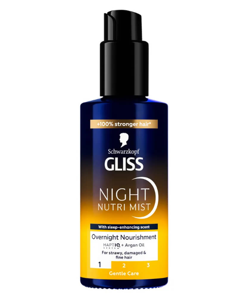 Schwarzkopf Gliss Night Elixir Oil Mist 100 ML Health & Beauty Personal Care Hair Styling Products Beautycos