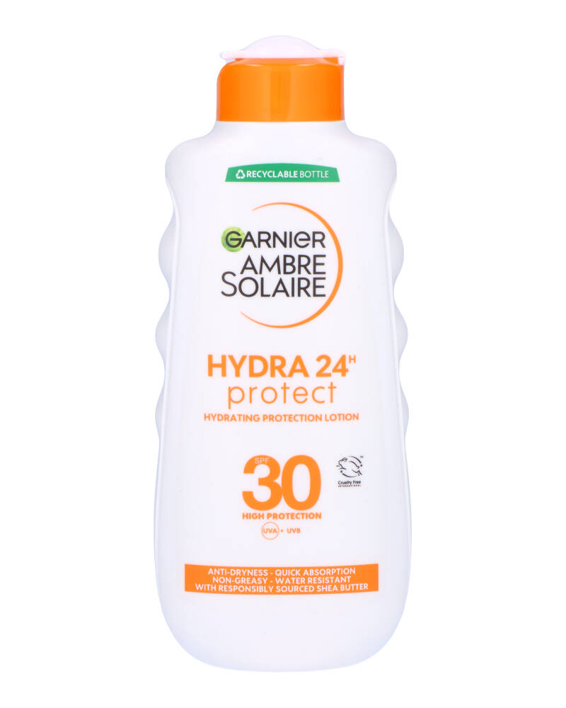 Garnier Ambre Solaire Protection Lotion 24H Hydration Spf30 200 ML Health & Beauty Personal Care Cosmetics Skin Sunscreen Beautycos