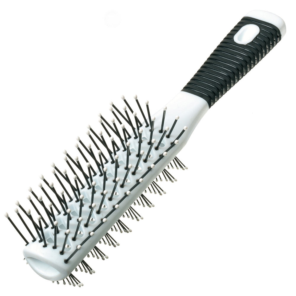 Comair Tunnel Børste Art 3020648 - Hvid Health & Beauty Personal Care Hair Styling Tools Combs Brushes Beautycos