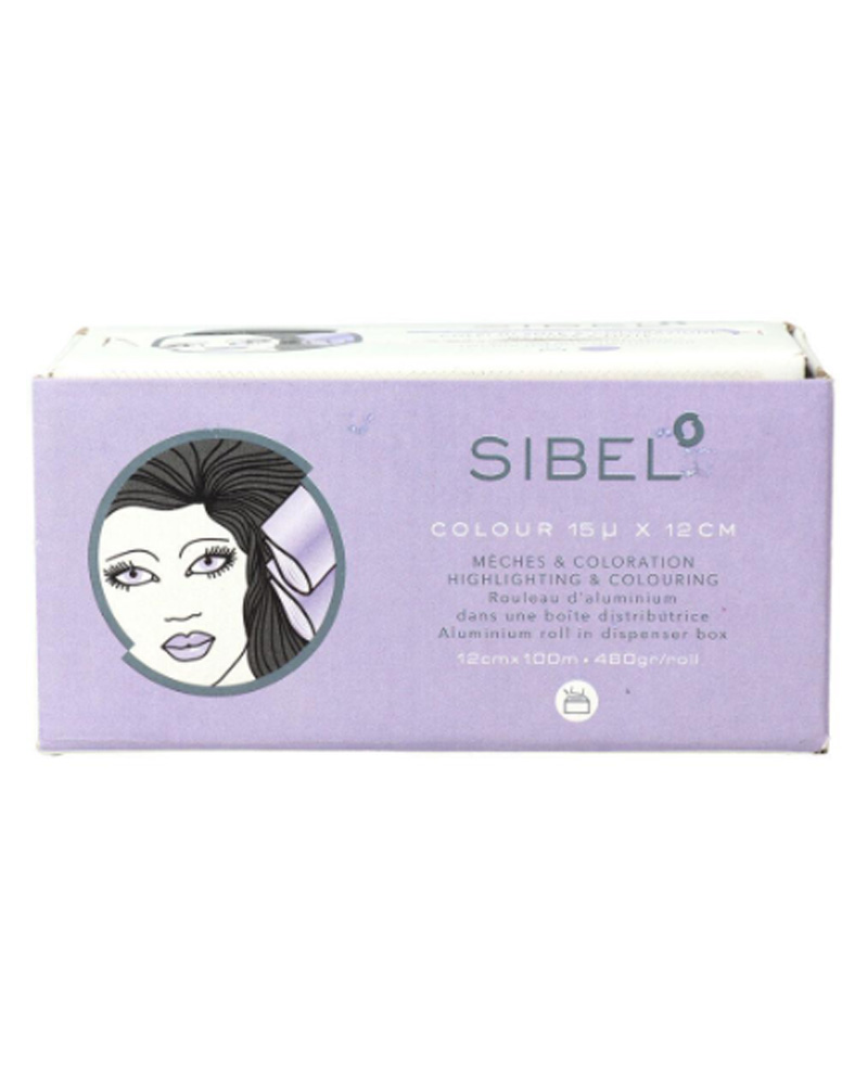 Sibel Alufoil Roll 12Cmx100M - Ref P002953 Health & Beauty Personal Care Hair Coloring Accessories Beautycos
