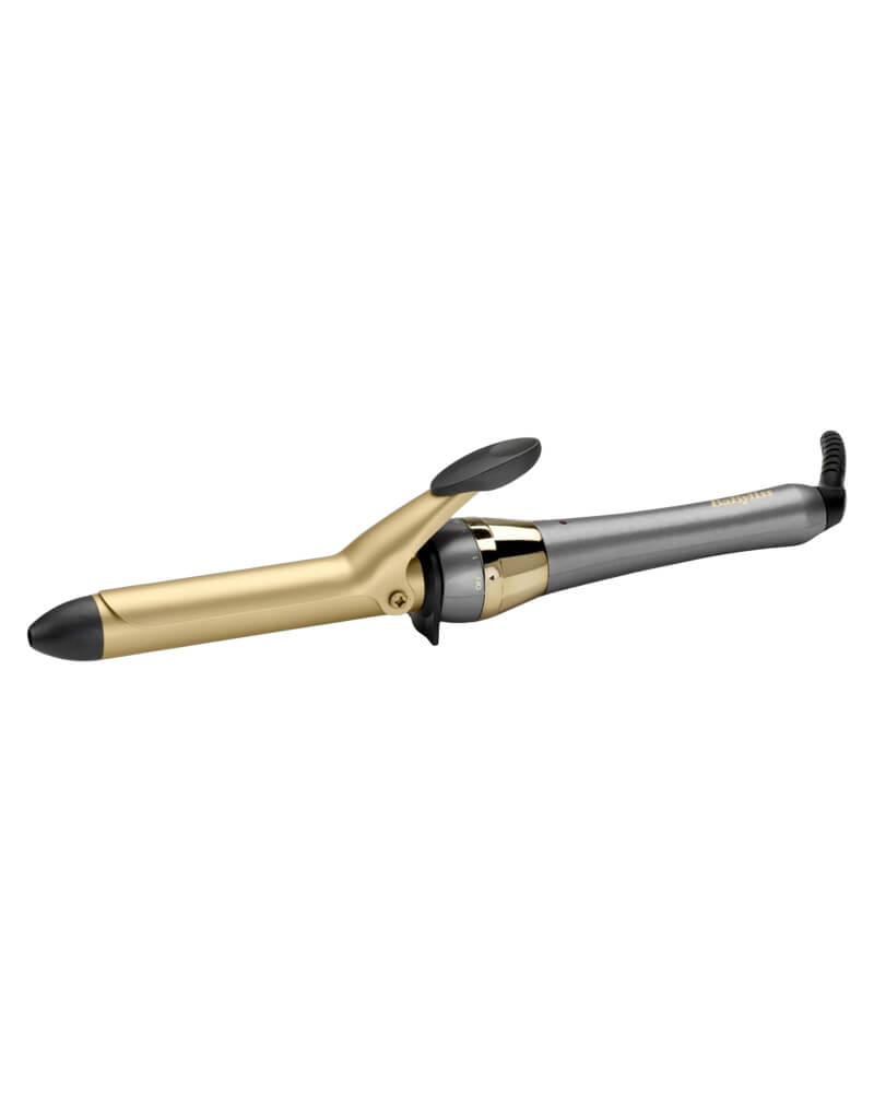 Babyliss Titanium Gold Curls 25Mm Krøllejern Health & Beauty Personal Care Hair Styling Tools Curling Irons Beautycos