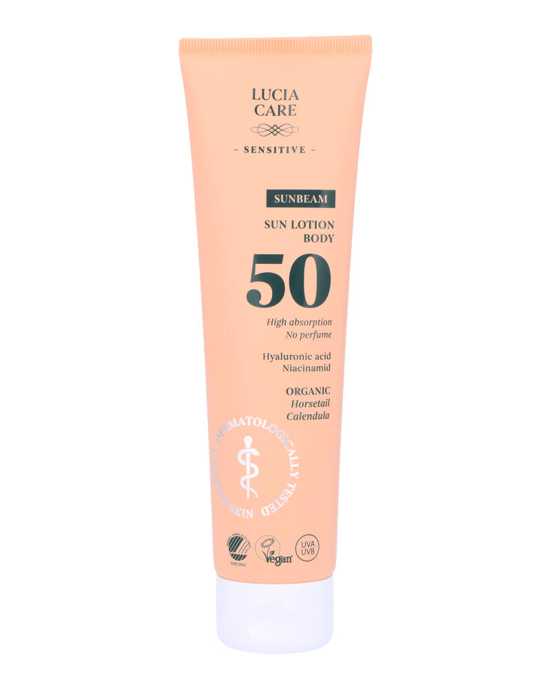Lucia Care Sunbeam Sun Lotion Body Spf 50 150 ML Health & Beauty Personal Cosmetics Skin Sunscreen Beautycos