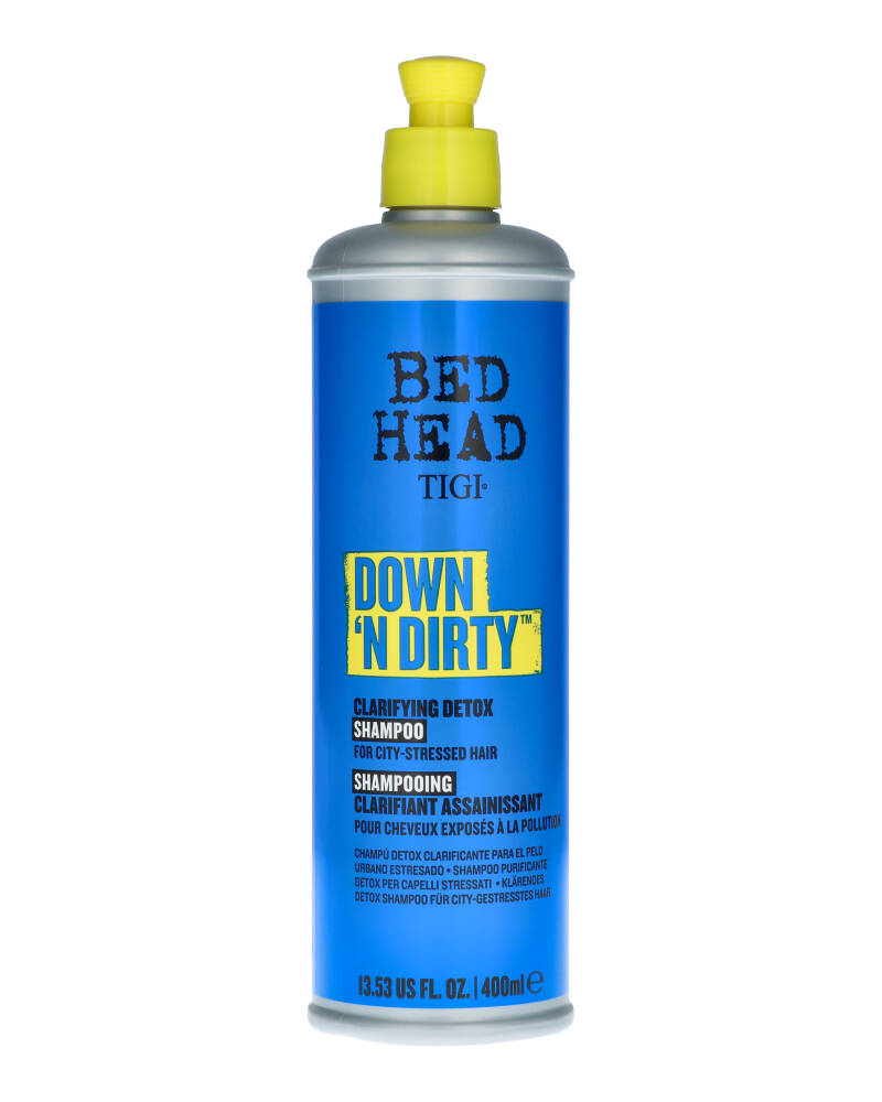 Tigi Bed Head Down&Apos Dirty Clarifying Detox Shampoo 400 ML Health & Beauty Personal Care Hair Conditioner Beautycos