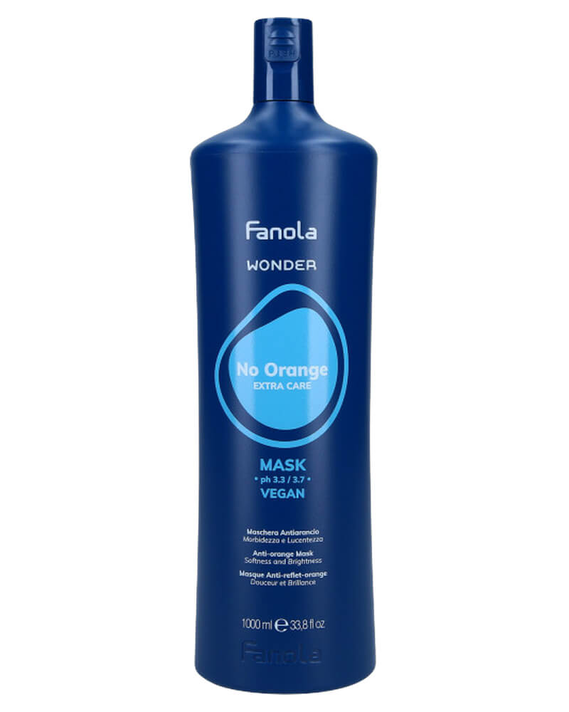 Fanola Wonder No Orange Extra Care Vegan Mask 1000 ML Health & Beauty Personal Hair Beautycos
