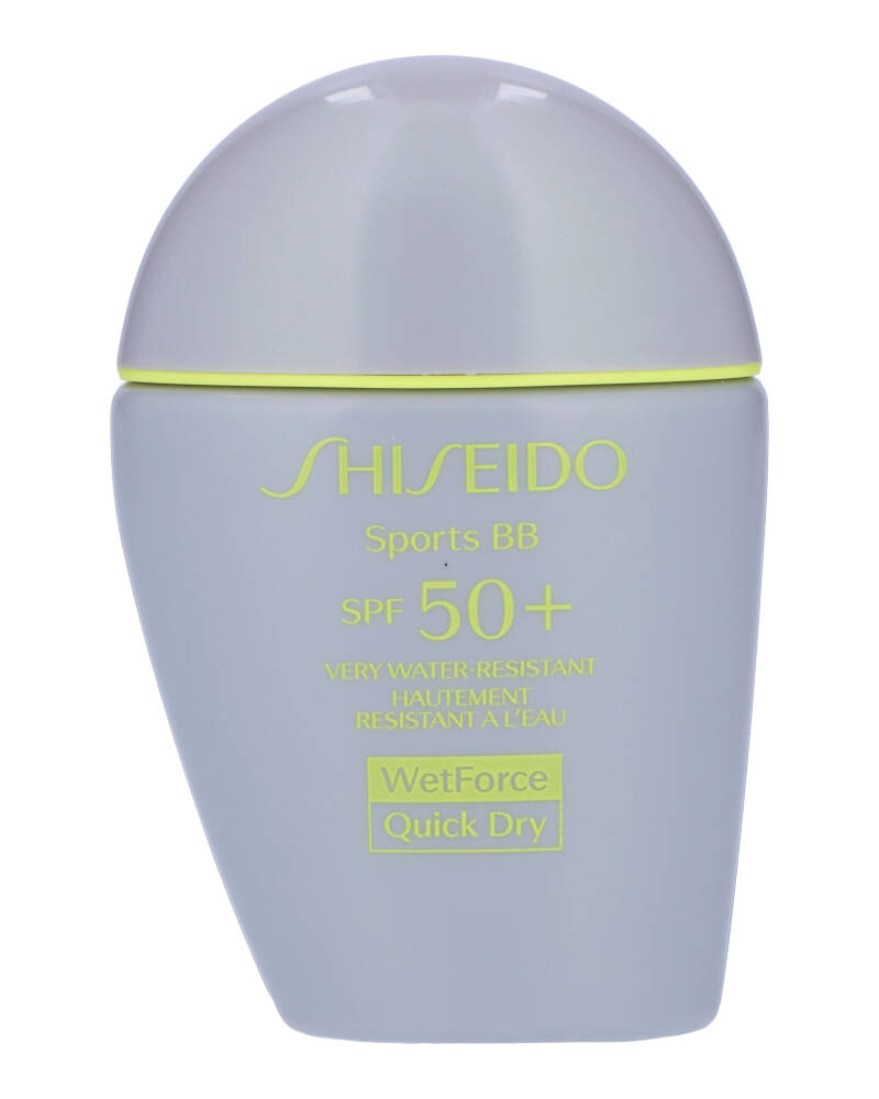 Shiseido Ginza Tokyo Sports Bb Wetforce Spf 50+ - Very Dark 30 ML Health & Beauty Personal Care Cosmetics Makeup Face Foundations Concealers Beautycos