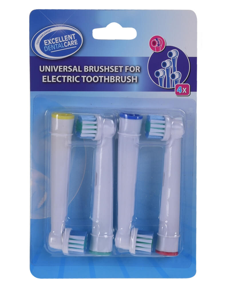 Eleganza Børstehoveder (U) 4 Stk Health & Beauty Personal Care Oral Toothbrushes Beautycos