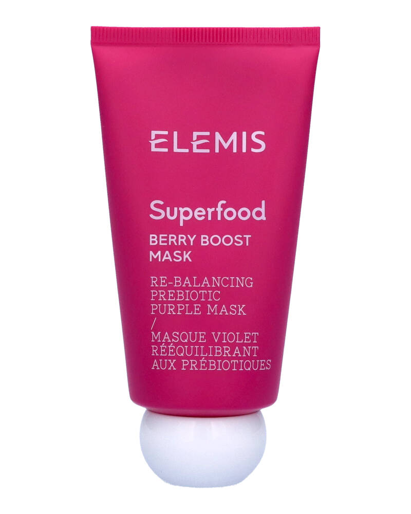 Elemis Superfood Berry Boost Mask 75 ML Health & Beauty Personal Care Cosmetics Skin Masks Peels Beautycos
