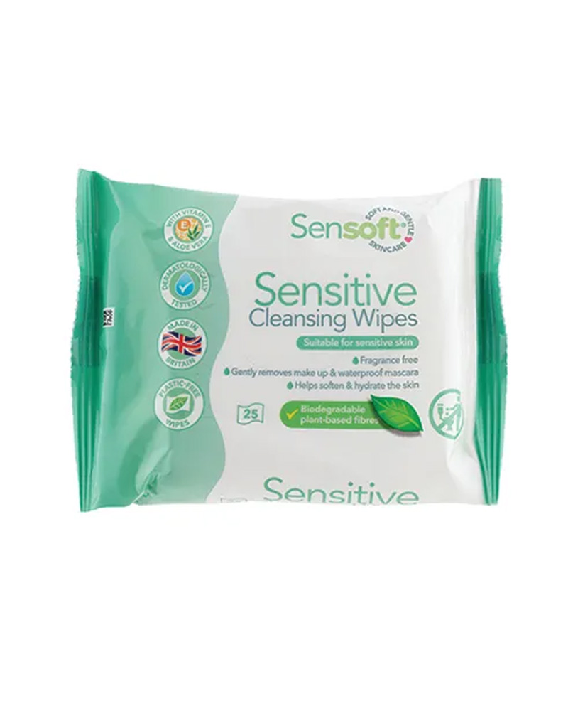 Sensoft Sensitive Cleansing Skincare Wipes Health & Beauty Personal Care Cosmetics Skin Makeup Removers Beautycos