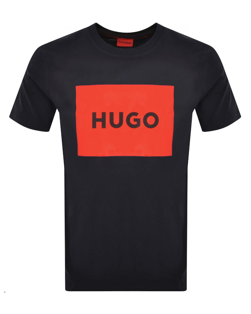 Hugo Boss Dulive T-Shirt Navy Str L Arts & Entertainment Party Celebration Gift Giving Beautycos