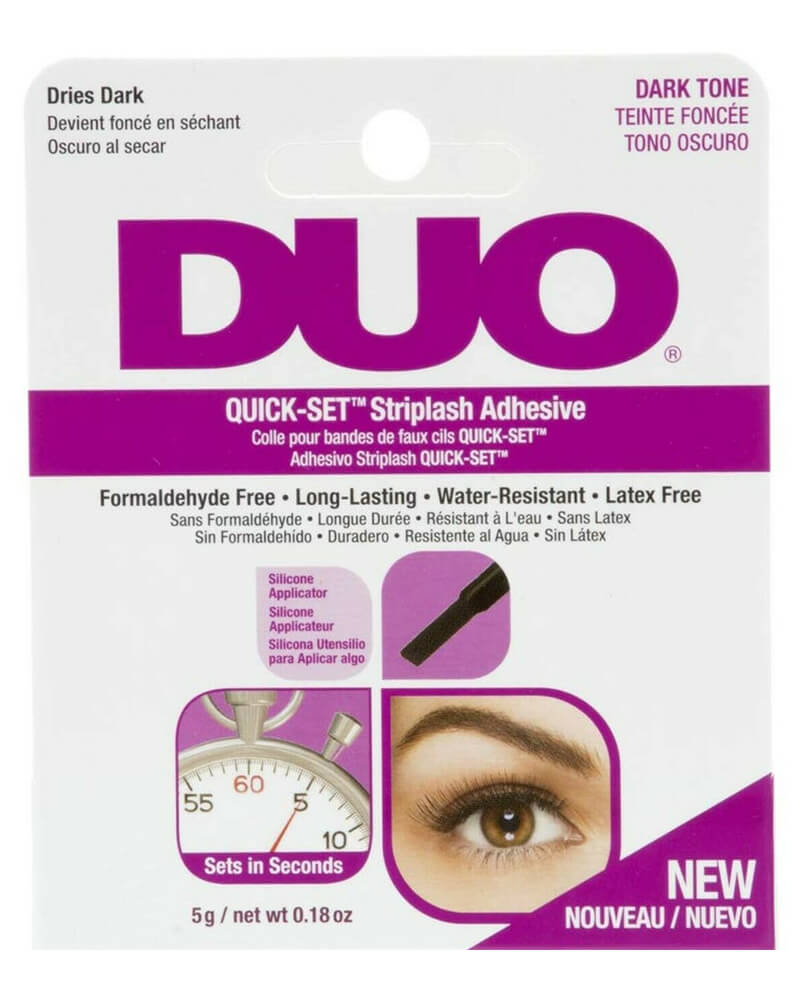 Duo Quick-Set Striplash Adhesive Dark Tone 5 G Health & Beauty Personal Care Cosmetics Makeup Eye False Eyelashes Beautycos