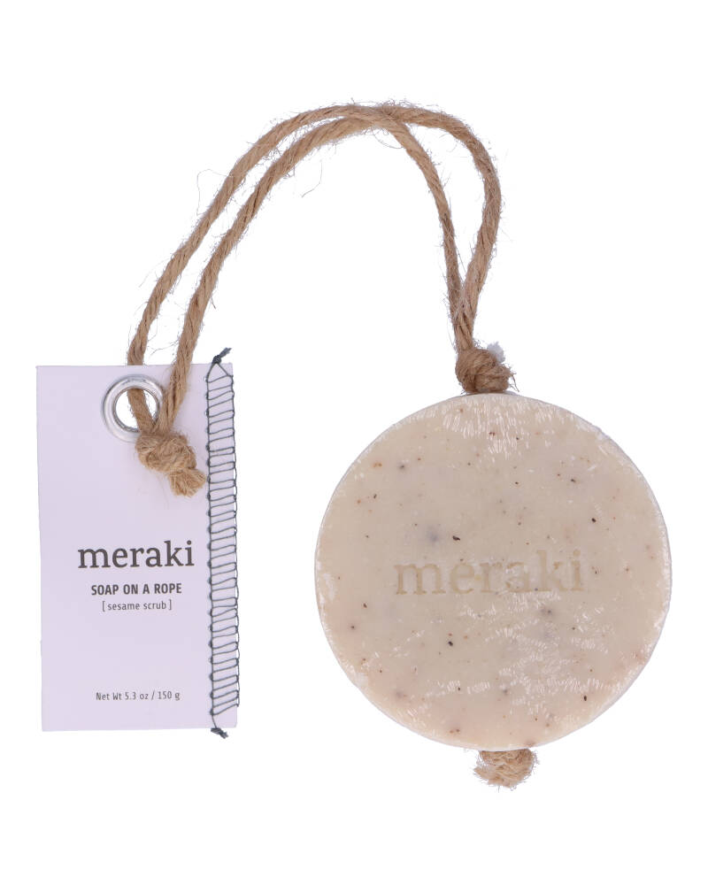Meraki Soap On A Rope Sesame Scrub 150 G Health & Beauty Personal Care Cosmetics Bath Body Liquid Hand Beautycos