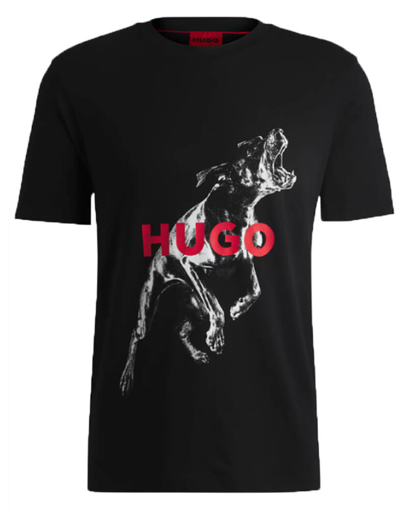 Hugo Boss Deyladec T-Shirt Sort Str XL Arts & Entertainment Party Celebration Gift Giving Beautycos