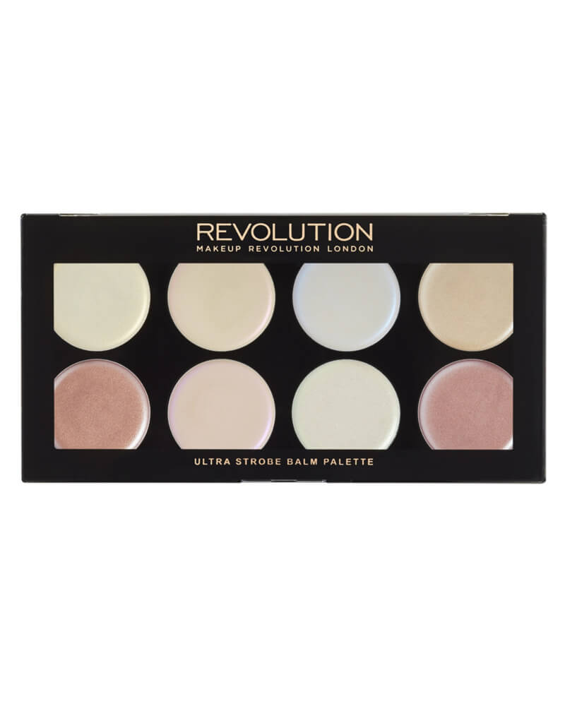 Makeup Revolution Ultra Strobe Balm Palette 12 G Health & Beauty Personal Care Cosmetics Face Highlighters Luminizers Beautycos