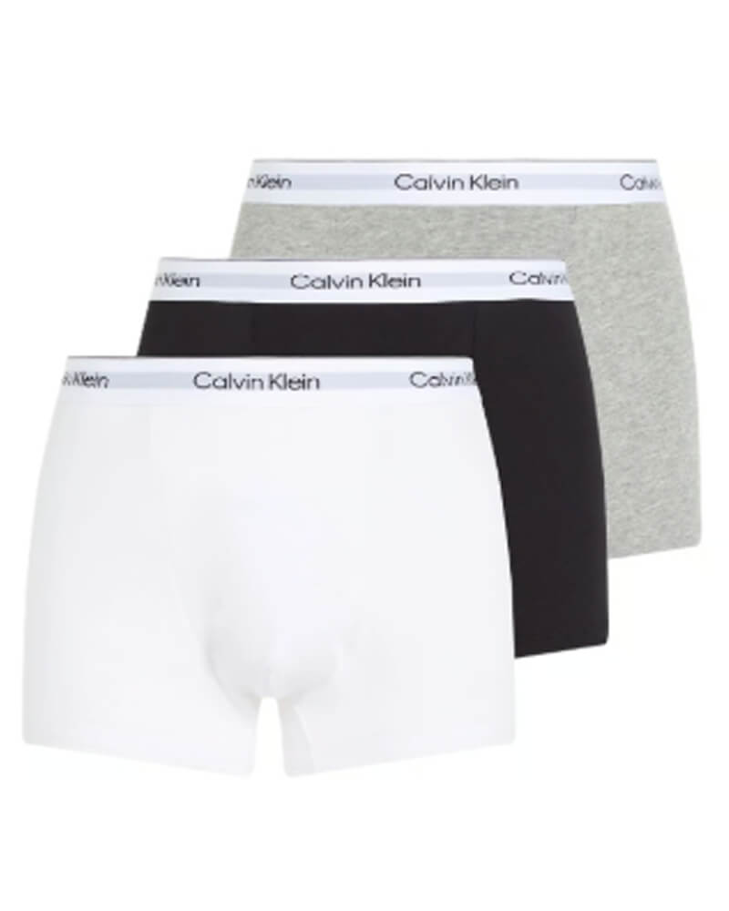 Calvin Klein Relaxed Fit Cotton Trunks Str 2Xl 3 Stk Apparel & Accessories Clothing Underwear Socks Beautycos
