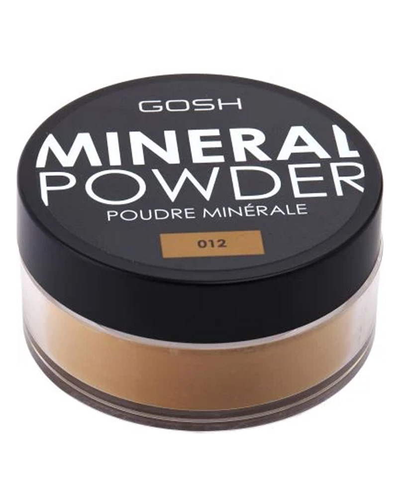 Gosh Mineral Powder 012 Caramel 8 G Health & Beauty Personal Care Cosmetics Makeup Face Beautycos