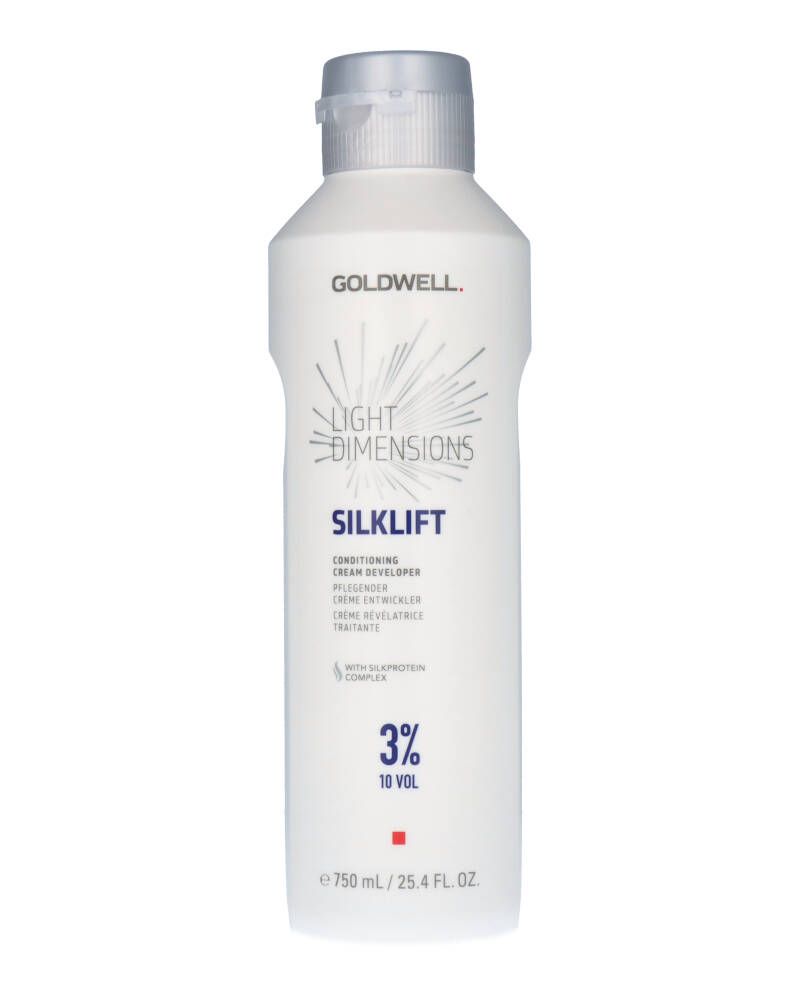 Goldwell Silklift Conditioning Cream Developer Light Dimensions 3% 10 Vol 750 ML Health & Beauty Personal Care Hair Color Beautycos