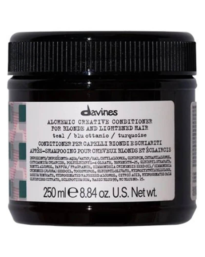 Davines Alchemic Marine Teal Creative Conditioner 250 ML Health & Beauty Personal Care Hair Shampoo Conditioners Beautycos