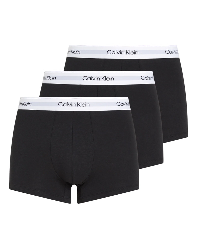 Calvin Klein Icon Cotton Stretch Relaxed Fit Trunks 3-Pack Xxl Apparel & Accessories Clothing Underwear Socks Beautycos