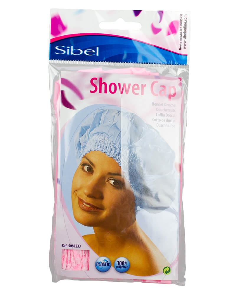 Sibel Badehætte Med Blonder - Lyserød Ref 5081233-06 (U) Health & Beauty Personal Care Cosmetics Bath Body Shower Caps Beautycos