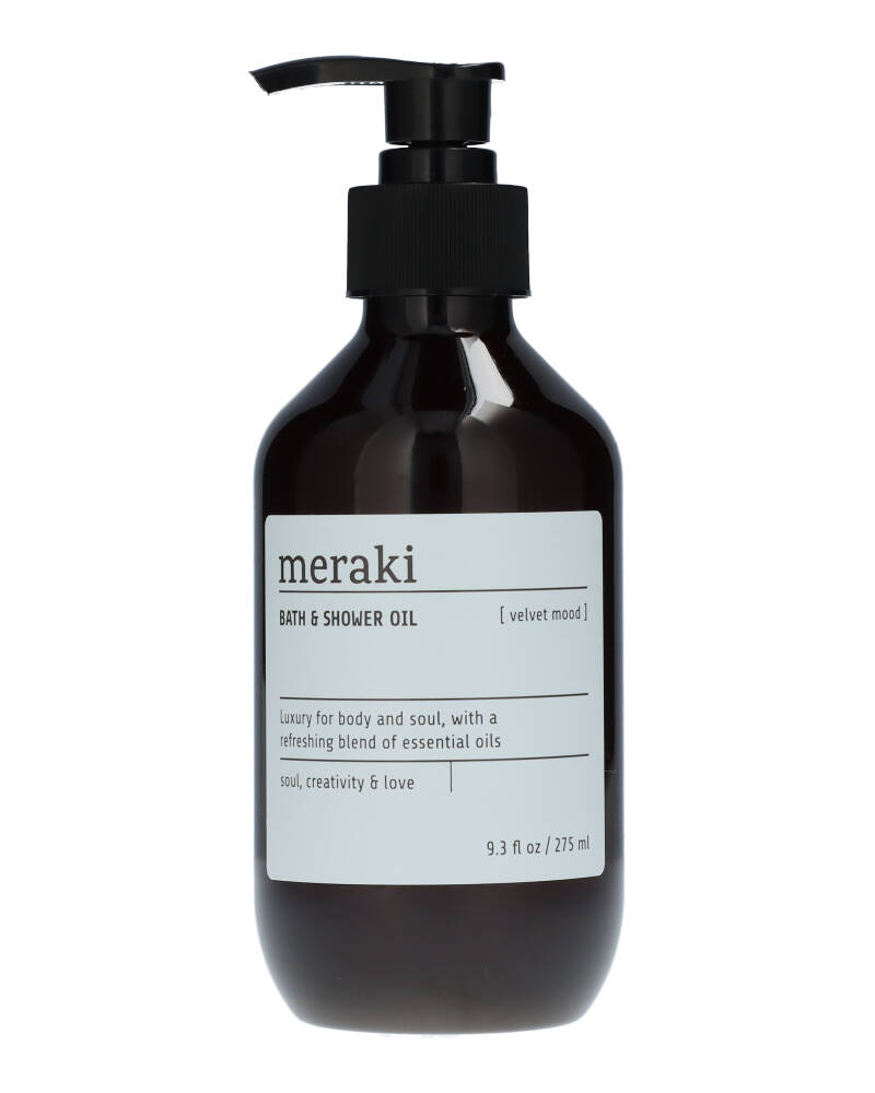 Meraki Bath Shower Oil Velvet Mood 275 ML Health & Beauty Personal Care Cosmetics Body Wash Beautycos