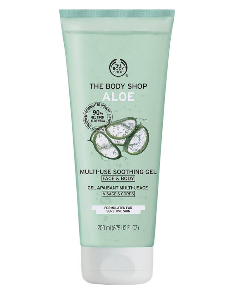 The Body Shop Aloe Multi-Use Soothing Gel Face 200 ML Health & Beauty Personal Care Cosmetics Skin Beautycos
