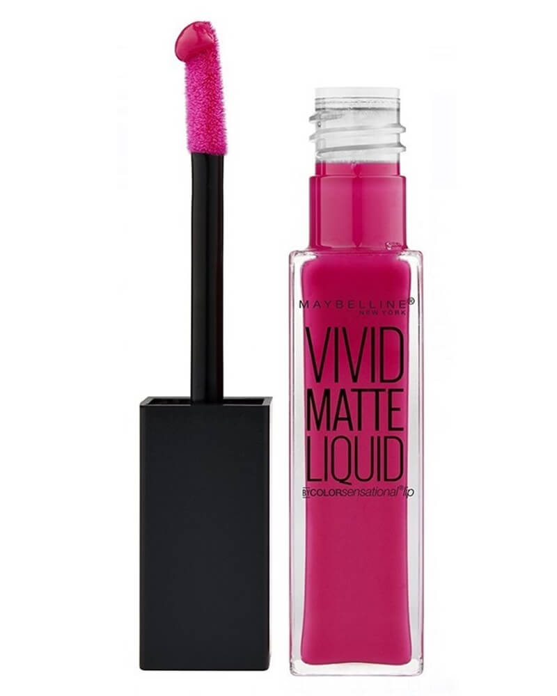 Maybelline Vivid Matte Liquid - 30 Fuchsia Ecstasy 8 ML Health & Beauty Personal Care Cosmetics Makeup Lip Lipstick Beautycos