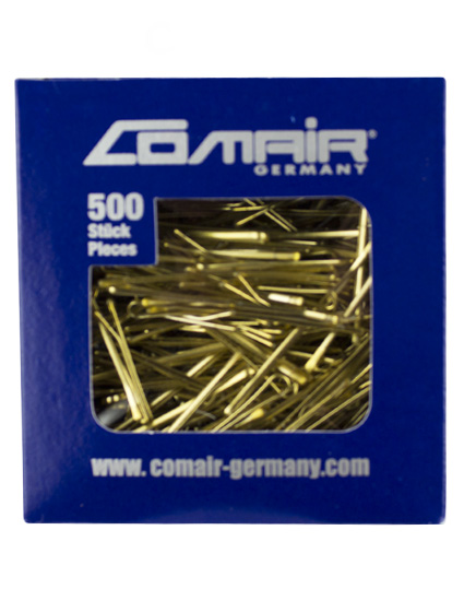 Comair Hårnåle Glat Klassik 5Cm Guld 754602 500 Stk Apparel & Accessories Clothing Hair Pins Claws Clips Beautycos