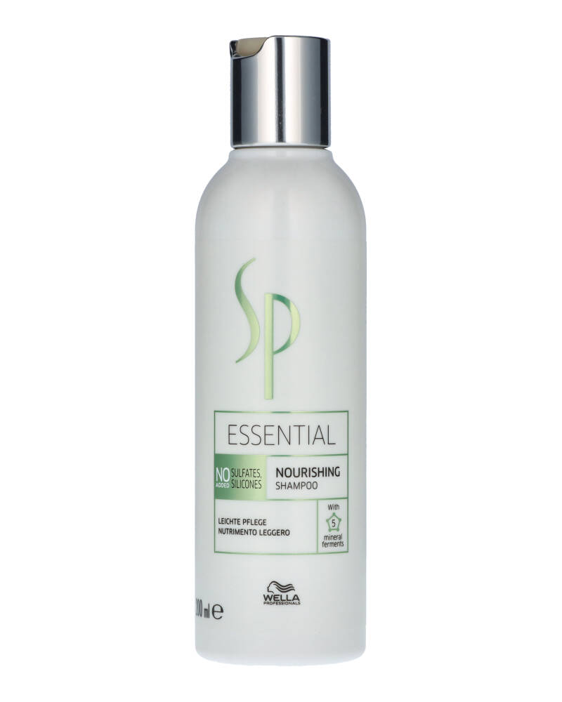 Wella Sp Essential Nourishing Shampoo 200 ML Health & Beauty Personal Care Hair Styling Products Beautycos
