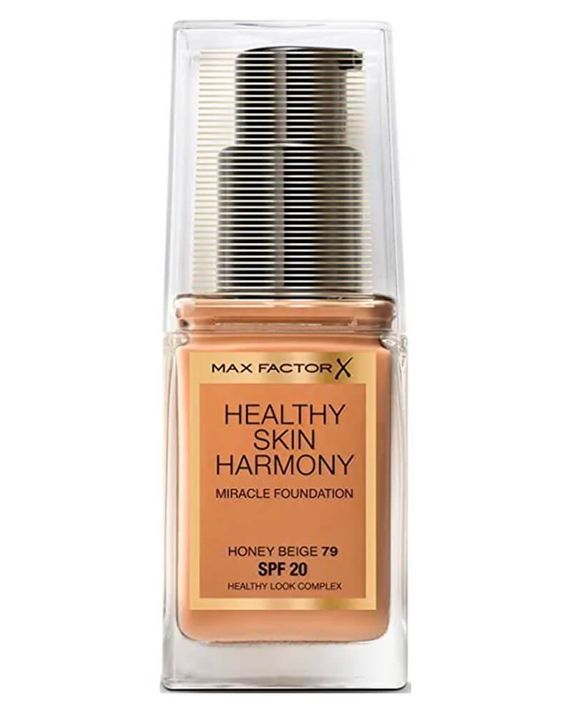 Max Factor Healthy Skin Harmony Honey Beige 79 30 ML Health & Beauty Personal Care Cosmetics Makeup Face Foundations Concealers Beautycos