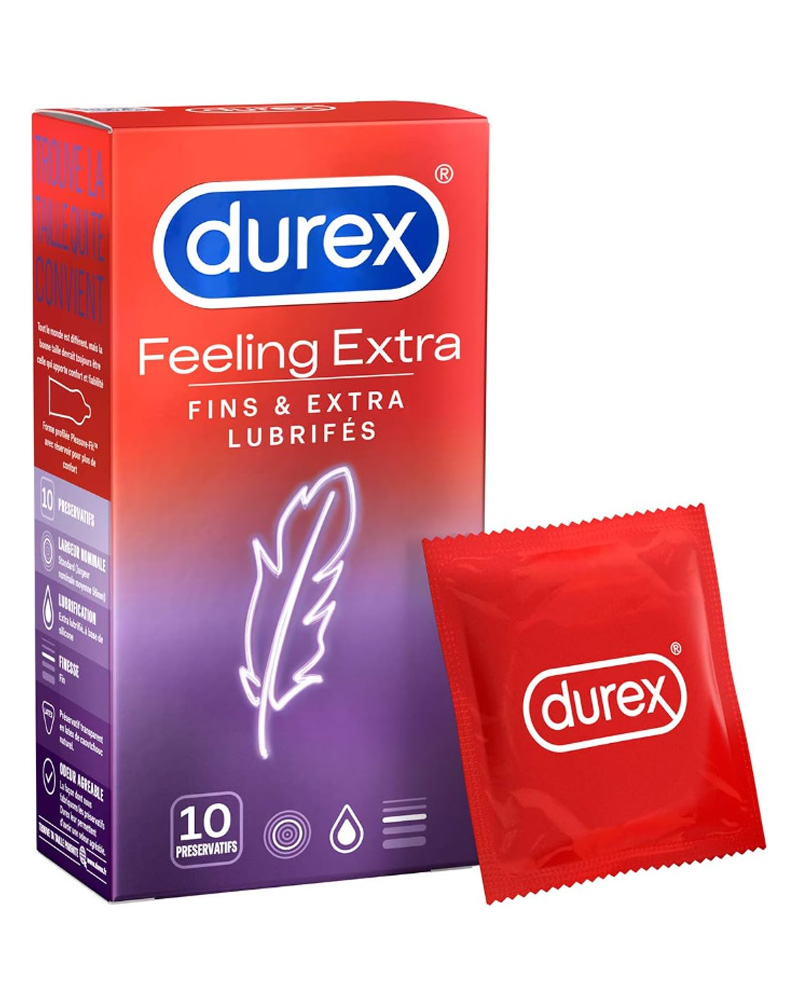 Durex Feeling Extra Condoms 10 Stk Health & Beauty Care Beautycos