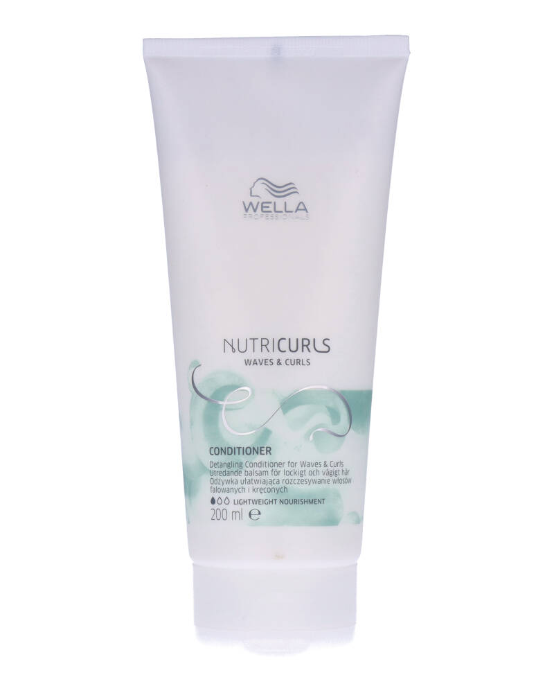 Wella Nutricurls - Waves Curls Conditioner 200 ML Health & Beauty Personal Care Hair Shampoo Conditioners Beautycos