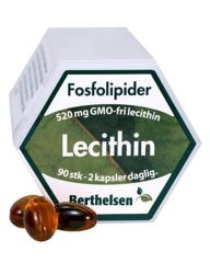 Berthelsen Naturprodukter - Lecithin 520mg 