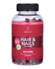 Vitayummy Hair & Nails Vitamins Raspberry (U)