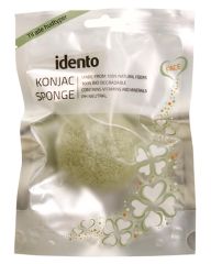 Idento Konjac Svamp Lyse Grøn Natural Fibers